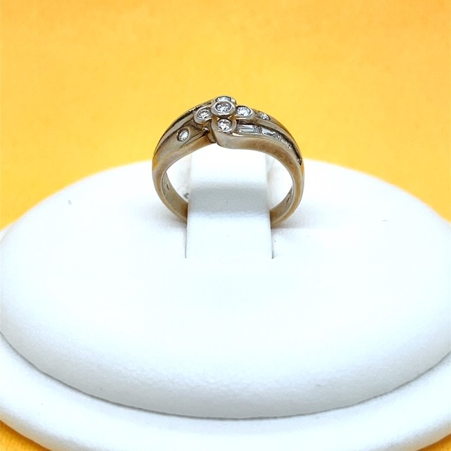 Floral Harmony Diamond Accent Ring